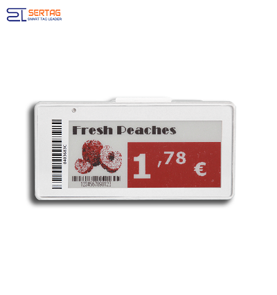 2.9 inch 296*128 Resolution Zero Power Wireless E-ink Epaper Tag Electronic Shelf Labels for Retail