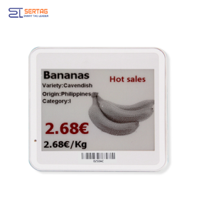 Sertag Retail Electronic Shelf Labels Rf 433Mhz 4.2 pulgadas de bajo consumo SETR0420R