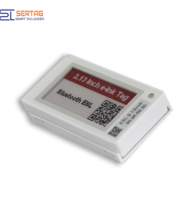 Sertag Electronic Shelf Labels 2.4G 2.13inch BLE Low Power For Retail