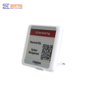 Sertag Electronic Shelf Labels Mobile Apps Bluetooth 4.2inch BLE Low Power