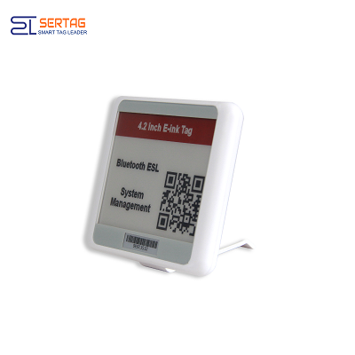 Sertag Electronic Shelf Labels Mobile Apps Bluetooth 4.2inch BLE Low Power