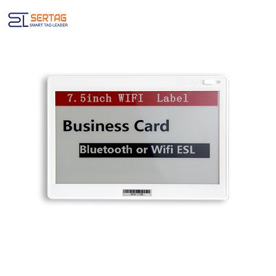 Do you have wifi electronic shelf labels with button ?