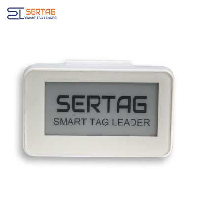 Sertag Etiquetas electrónicas NFC de 2,13 pulgadas para estanterías sin batería