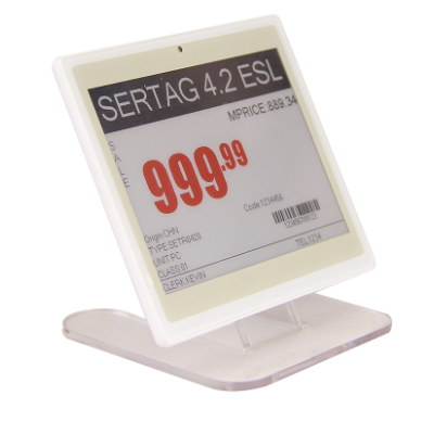 Sertag Electronic Shelf Labels Waterproof IP67 Tricolors Wireless Transmission For Retail