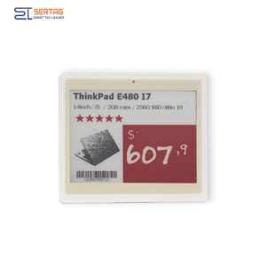 Sertag Electronic Shelf Labels 2.4G Impermeable IP67 4.2 pulgadas BLE Low Power SETRV3-0420-43