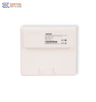 Sertag Retail Electronic Shelf Labels 2.4G 4.2inch BLE Low Power