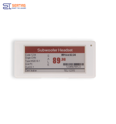 Can I customize enclosure of the digital price tags to our branding?