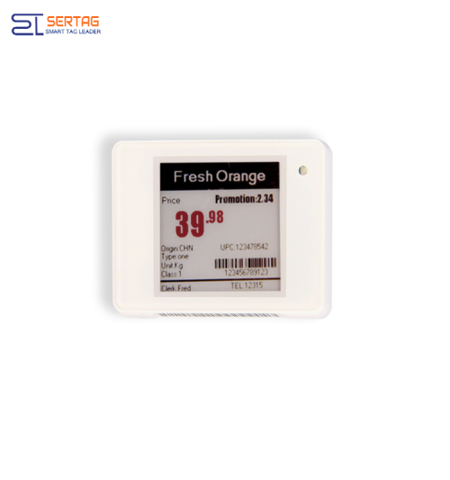 Sertag Retail Electronic Shelf Labels 2.4G 1.54inch BLE Low Power SETRV3-0154-33