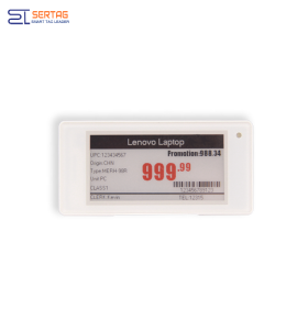 Sertag Retail Electronic Shelf Labels 2.4G 2.66 inch BLE Low Power SETRV3-0266-3A