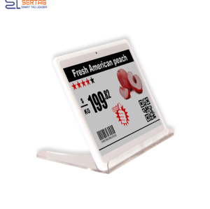 Sertag 5.8 inch Electronic Price Tags 2.4G Retail Epaper Display Tags in Supermarket