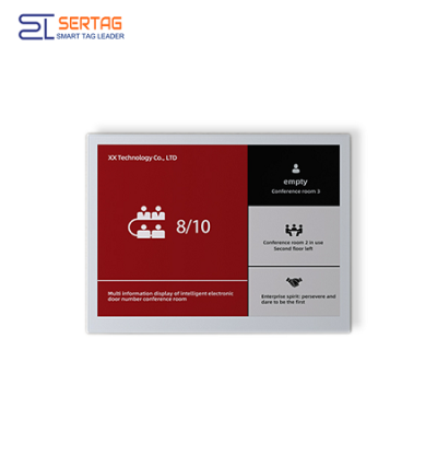 Etiquetas electrónicas de tinta electrónica Wi-Fi de 13,3 pulgadas para placa de puerta de sala de reuniones