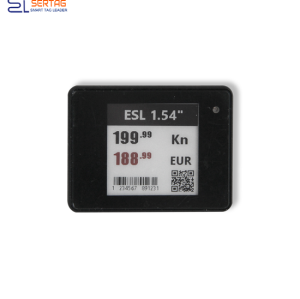Sertag Retail Electronic Shelf Labels 2.4G 1.54inch Black Case SETRV3-0154-33