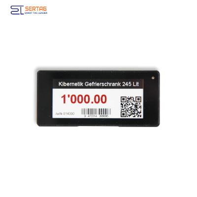 Sertag 2.9inch Electronic Price Tags 2.4G Digital Price Tags, E-paper Display, Long Battery Life