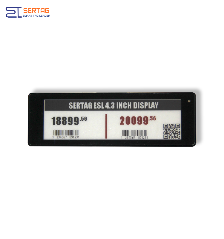 Does Sertag electronic shelf labels have an anti-theft system?
