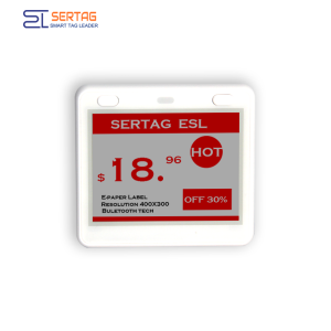 Sertag 4.2inch Wifi Electronic Shelf Labels SETPW0420R_V1