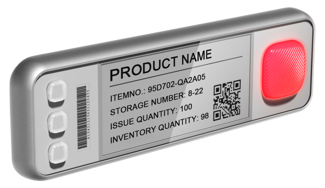 warehouse pick to light electronic tag
