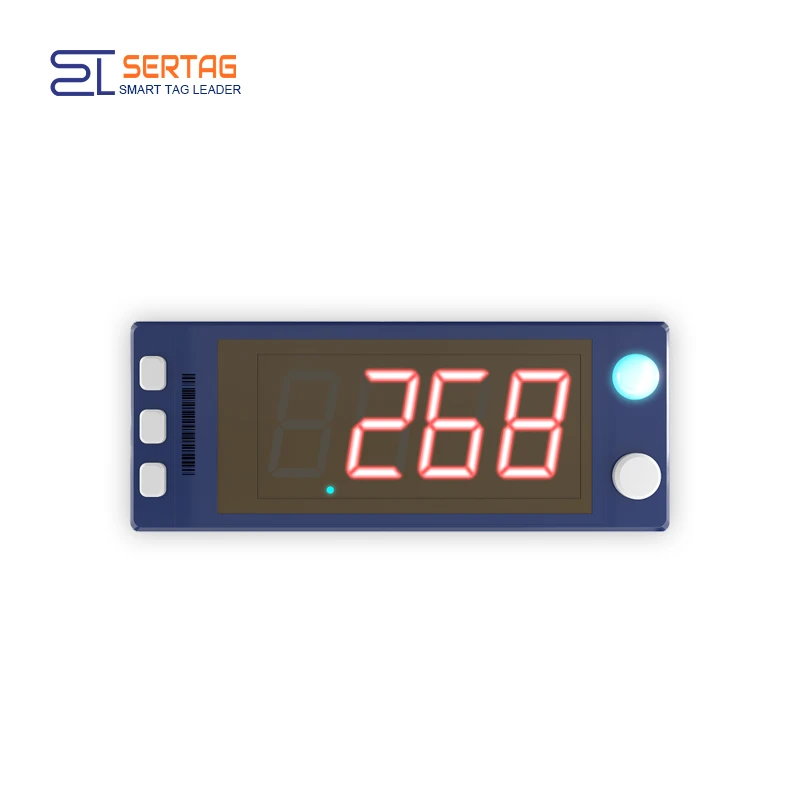 Pick-by-light button label