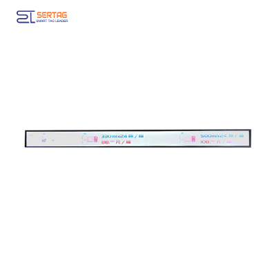 Pantalla LCD de borde de estante de exhibición de barra LCD estirada de señalización digital de 47 pulgadas para publicidad de supermercado