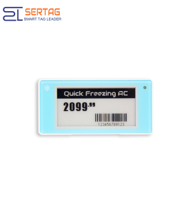 2.13inch Low Temperature Electronic Price Labeling 2.4G Digital Smart Labels in Cold Environment