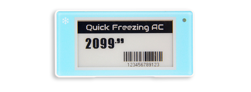 cold electronic shelf label