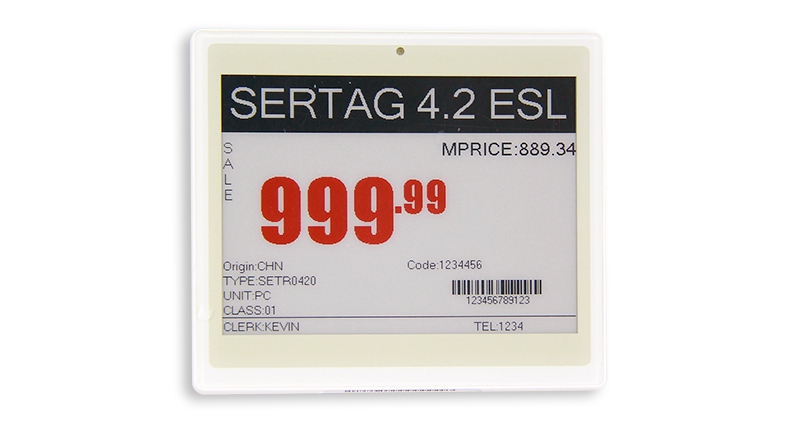 Sertag Electronic Shelf Labels