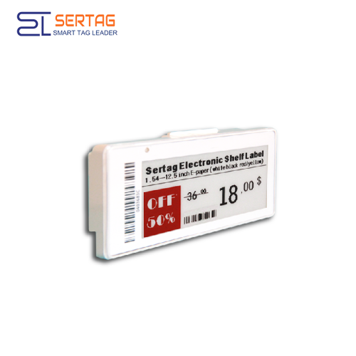 2.9inch Tricolors Digital Smart Tags for Warehouse 433MHz Electronic Shelf Label System