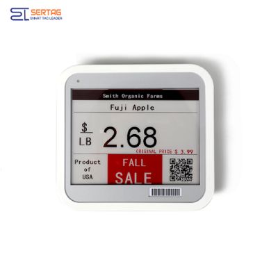 Etiqueta de estante digital BLE de 4,2 pulgadas, etiqueta de tienda electrónica minorista