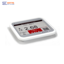 4.2inch BLE Digital Shelf Label Tri-color Eink Price Tags for Grocery Store