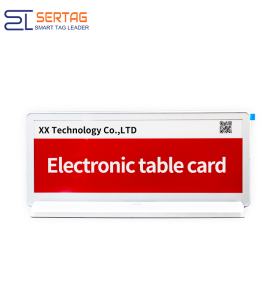 Placas de identificación de tinta electrónica Bluetooth de doble cara Sertag de 10,8 pulgadas para sala de reuniones
