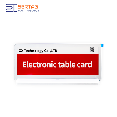 10.8inch Bluetooth E-ink Name Plates Meeting Room Signage Double Sides Digital Table-top Signs
