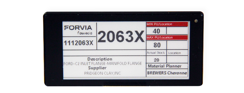 3.5 inch electronic price tags