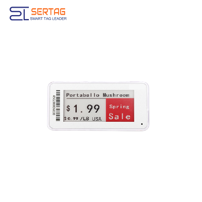 2.13inch 2.4G Wireless Digital Price Tag E-ink Electronic Shelf Label
