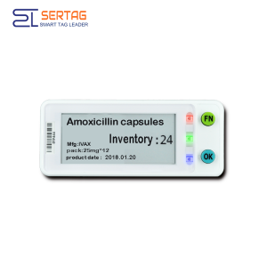 Etiqueta digital de tinta electrónica para sistema de selección por luz de 2,9 pulgadas para almacén