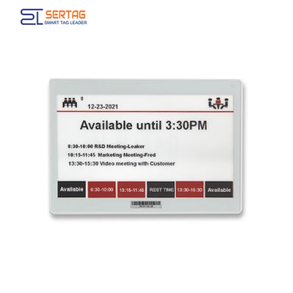Sertag Electronic Shelf Labels Wifi Transmission 10.2inch Tricolors SETPW1020R