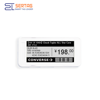 2.9inch bluetooth esl supermarket digital shelf label price tags