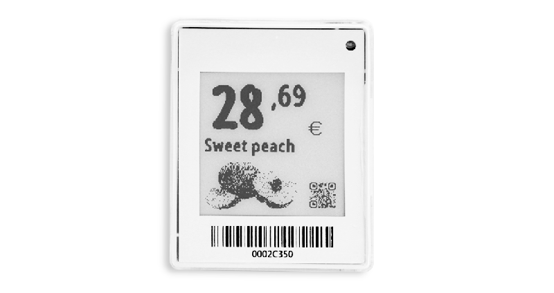 1.54 inch Digital Price Tag E-ink Electronic Shelf Label