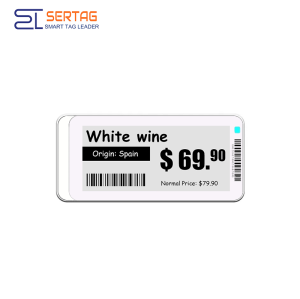 Retail 2.9 inch E ink Electronic Shelf Tag Wireless Digital Price Tag in Grocery Stores