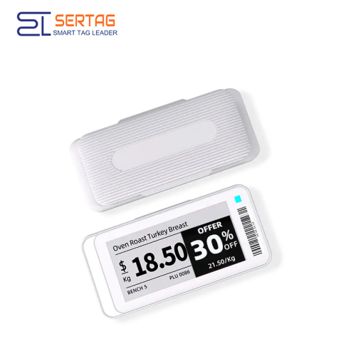 Bluetooth 2.13 inch Small E-ink Electronic Shelf Price Display Digital Smart Labels for Retail