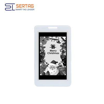 Sertag 3.7inch E-ink Badge 2.4G Office Digital Eink Name Card ESL Manufacturers