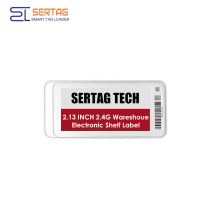 2.13 inch Red Electronic Price Label E ink Tag 2.4G Wireless ESL Systems