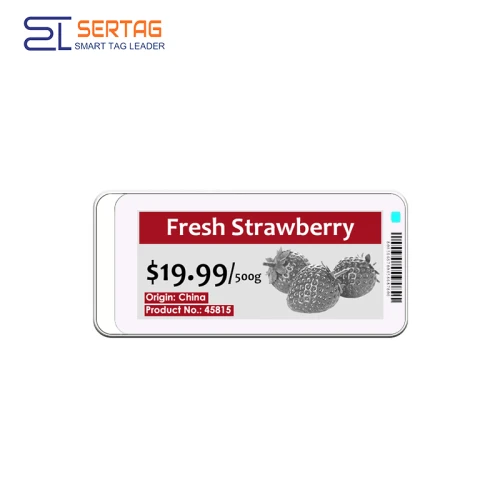 2.4G 2.9inch Digital Price Tag Electronic Shelf Label ESL Digital Wireless ESL System