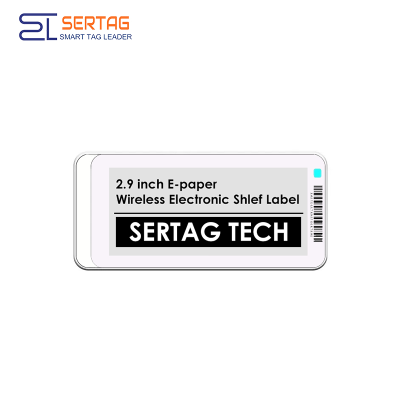 Retail 2.9 inch E ink Electronic Shelf Tag Wireless Digital Price Tag in Grocery Stores