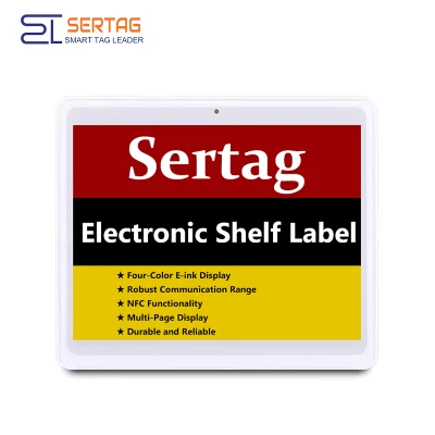 5.8 inch 4-Color Digital Price Tags Grocery Store 30m Communication Distance E ink Label