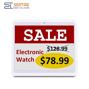 2.4G 5.8 inch Digital Smart Labels High Resolution 648x480 4-Color E ink Epaper Price Tags