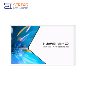 Pantallas publicitarias de tinta electrónica de 31,5 pulgadas señalización digital a color grande