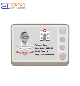 WiFi 4.2 inch Healthcare Electronic Shelf Labels Type-C Rechargeable