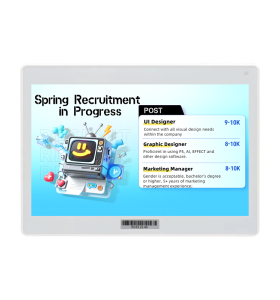 Bluetooth 7.3 inch E-ink Digital Meeting Room Signs Color ESL Label