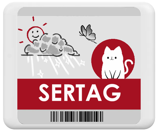 4.2 inch digital price tag