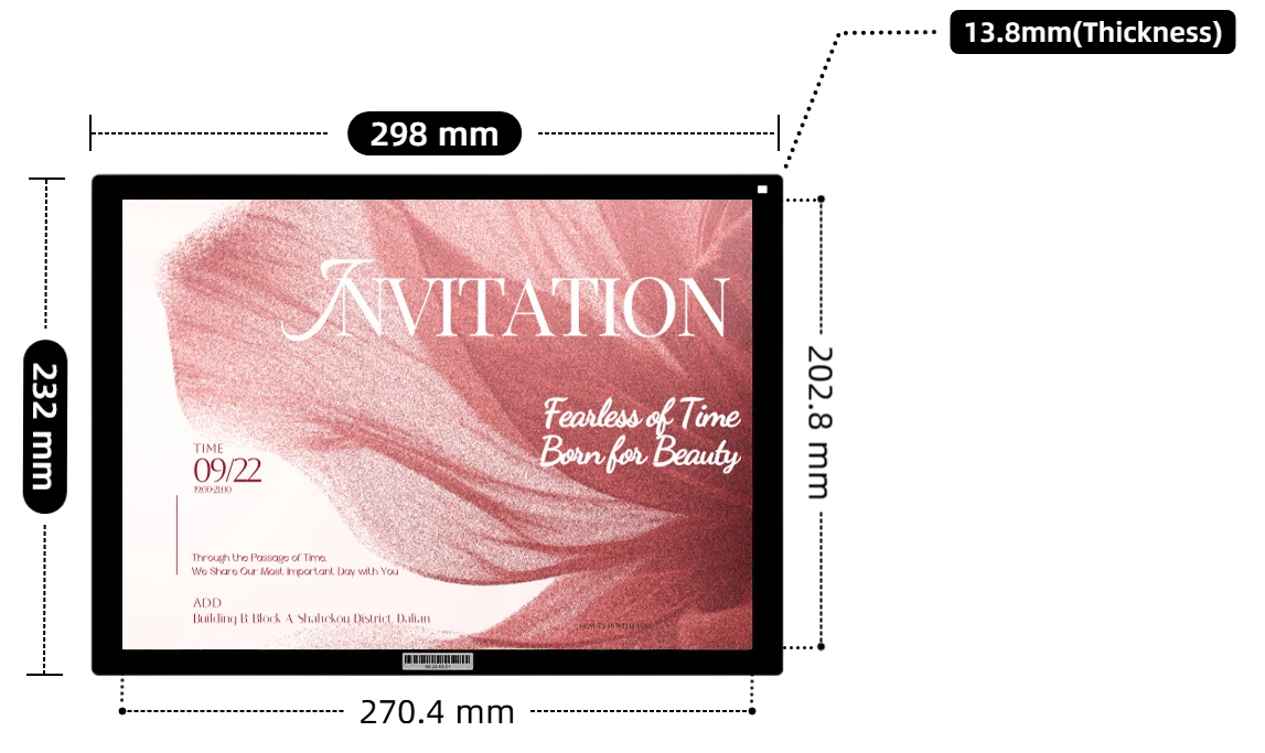 etiqueta electrónica de precio con wifi