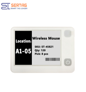 Etiqueta Electrónica de Estantería de 4,2 Pulgadas 4G – Etiqueta Digital Inteligente con Carga Type-C para Reuniones